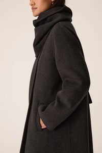 Des Petits Hauts Yvanka Anthracite Coat