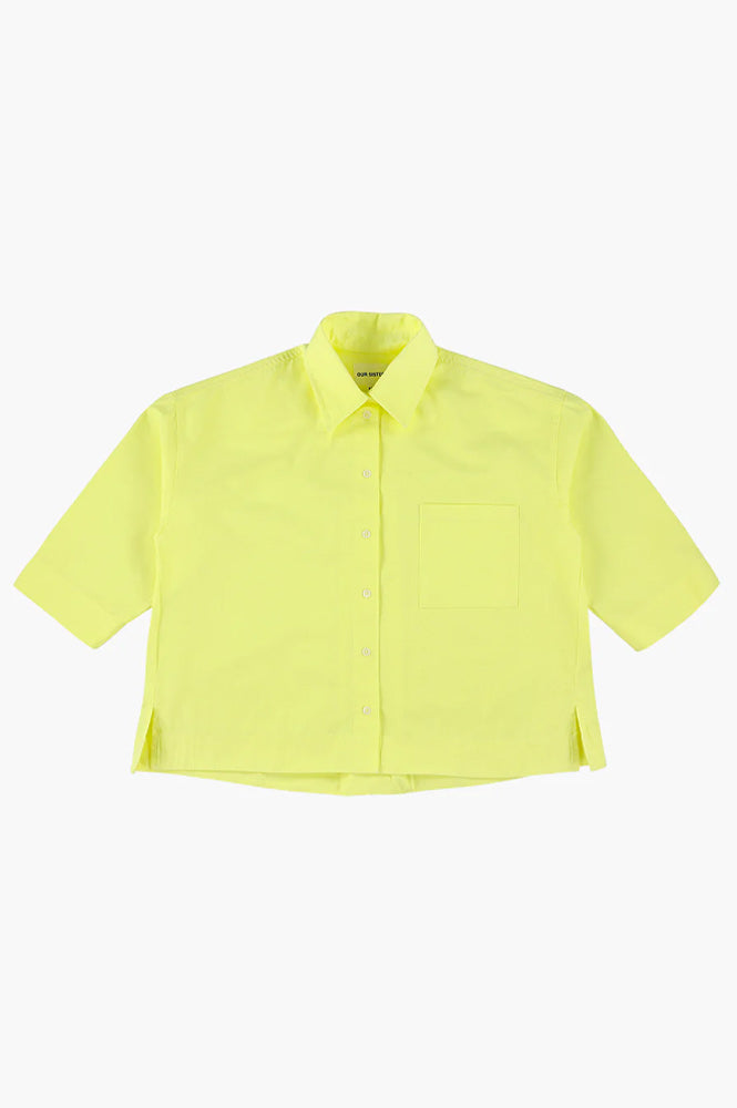 Our Sister Flying Horse Lime Shirt - The Mercantile London