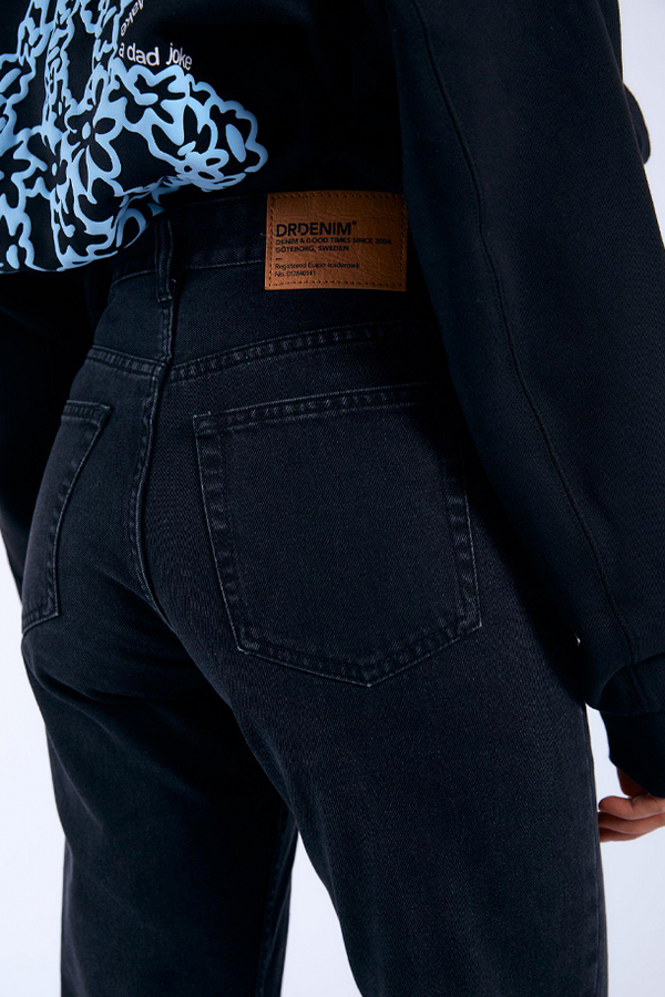 Dr Denim Arch Black Used Jeans - The Mercantile London