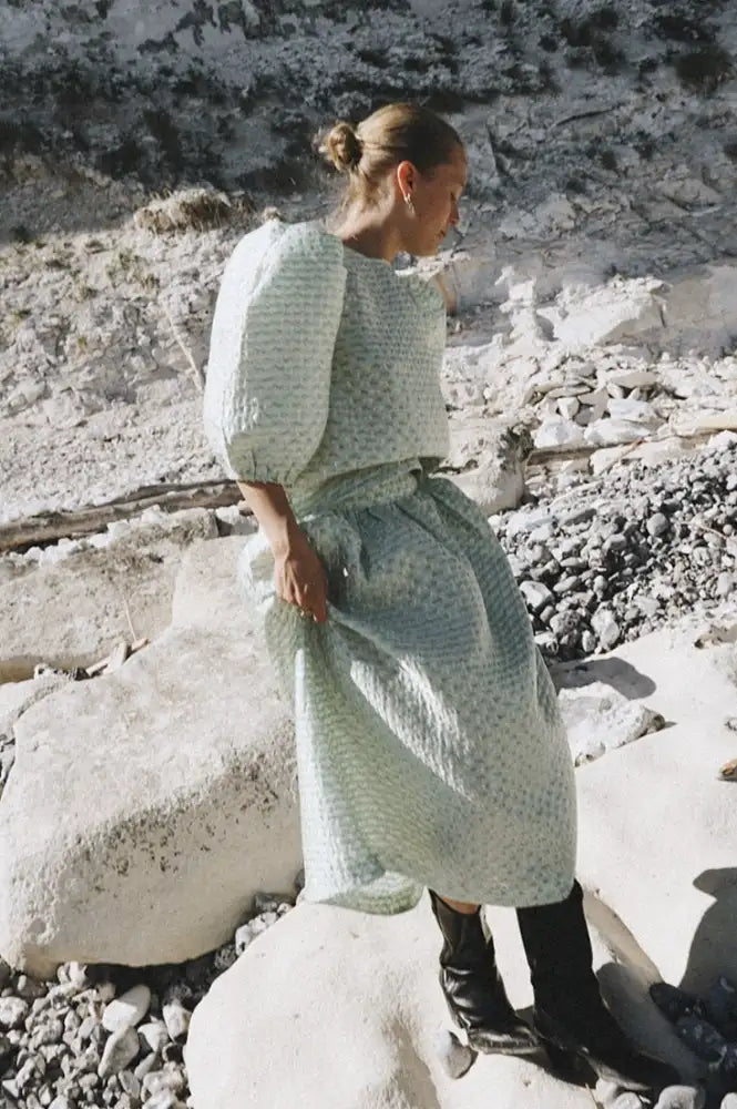 Stella Nova Mint Tea Bubble Skirt