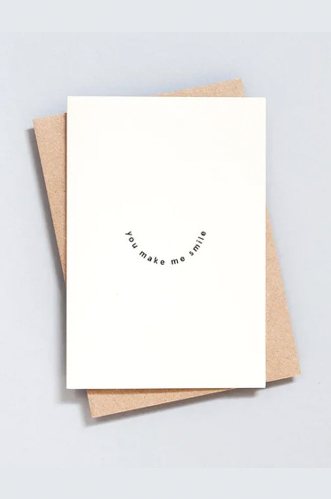 Ola You Make Me Smile Card - The Mercantile London