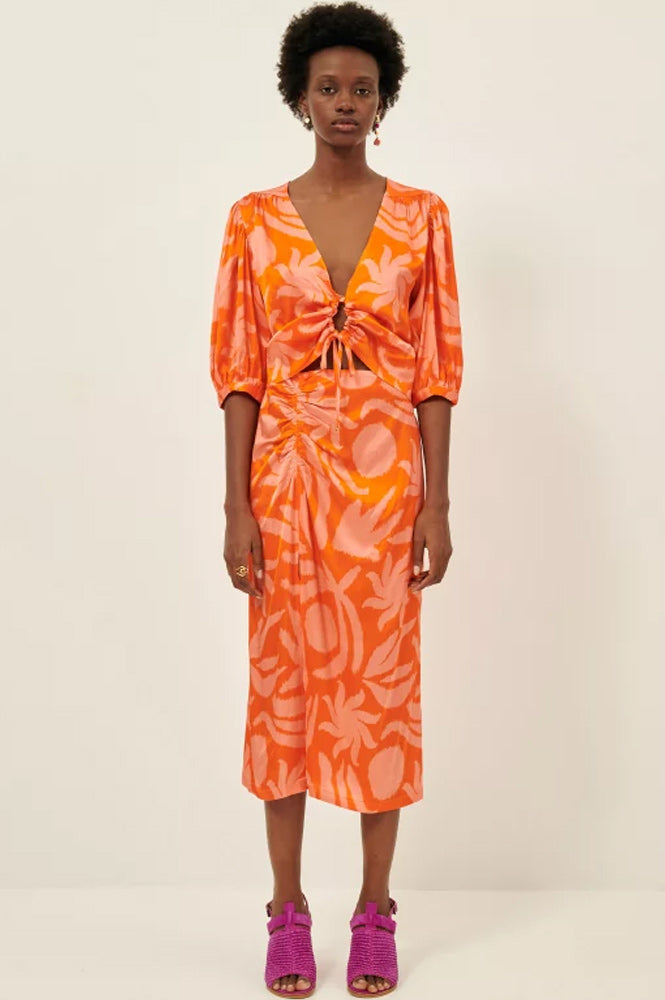 Sessùn Hayetti Tangerine Skirt - The Mercantile London