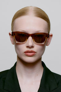 A Kjaerbede Lane Smoke / Champagne Sunglasses - The Mercantile London