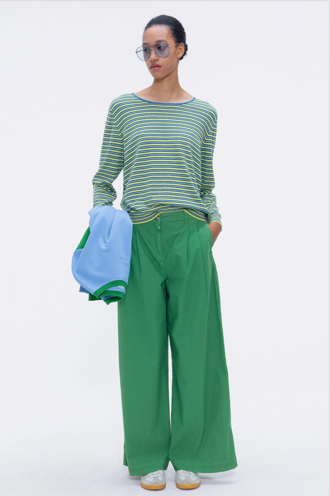 Our Sister Pansmokey Green Trousers - The Mercantile London