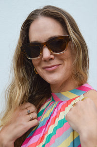 A Kjaerbede Lane Smoke / Champagne Sunglasses - The Mercantile London