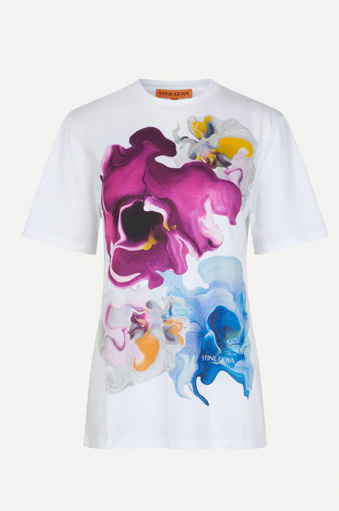 Stine Goya Margila Light Orchid T-Shirt - The Mercantile London