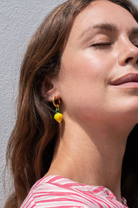 Sandralexandra Single Lemon Earring - The Mercantile London