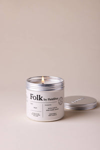 FieldDay Peat Folk Tin Candle