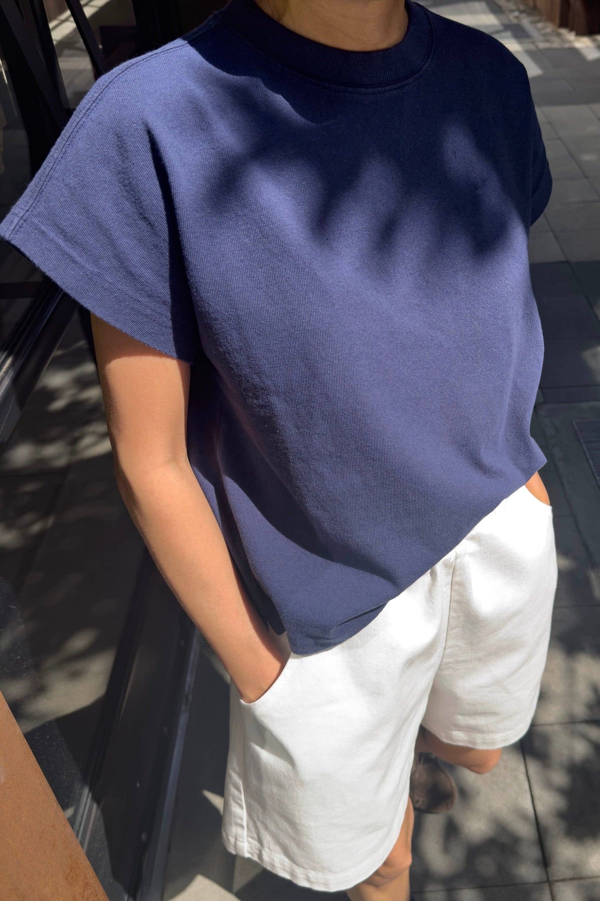 Jeanne Tee (2XS/S-2M/L): Midnight / 2XS/S-2M/L - The Mercantile London