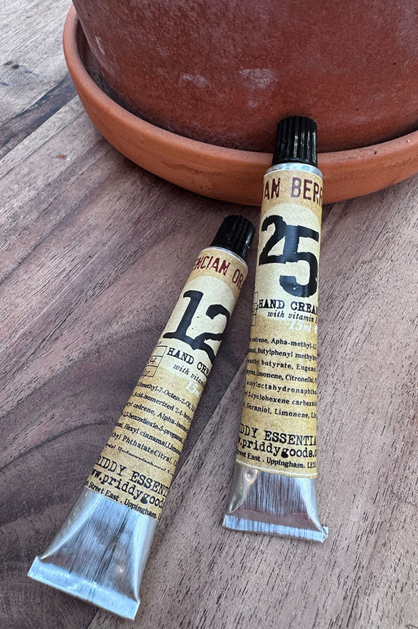 Priddy Essentials 15ml Hand Cream - The Mercantile London