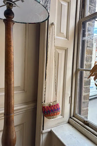 Charlie Joe Egel Mini Woven Wicker Bag - The Mercantile London