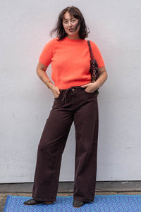 Numph Brooklyn Black Coffee Jeans - The Mercantile London