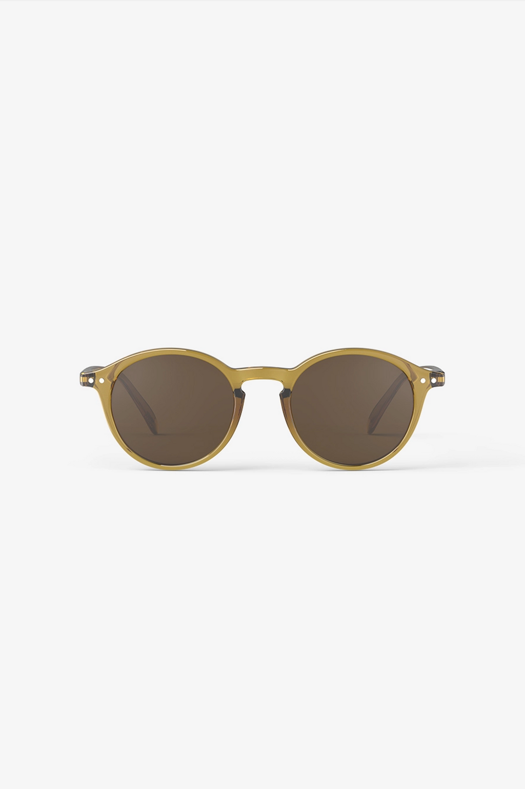 IZIPIZI #D Golden Green Sunglasses