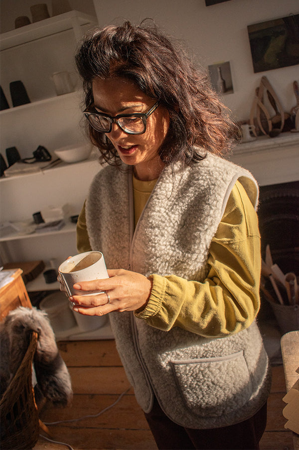 YOKO Light Grey Vest - The Mercantile London