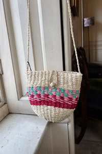 Charlie Joe Egel Woven Wicker Bag - The Mercantile London