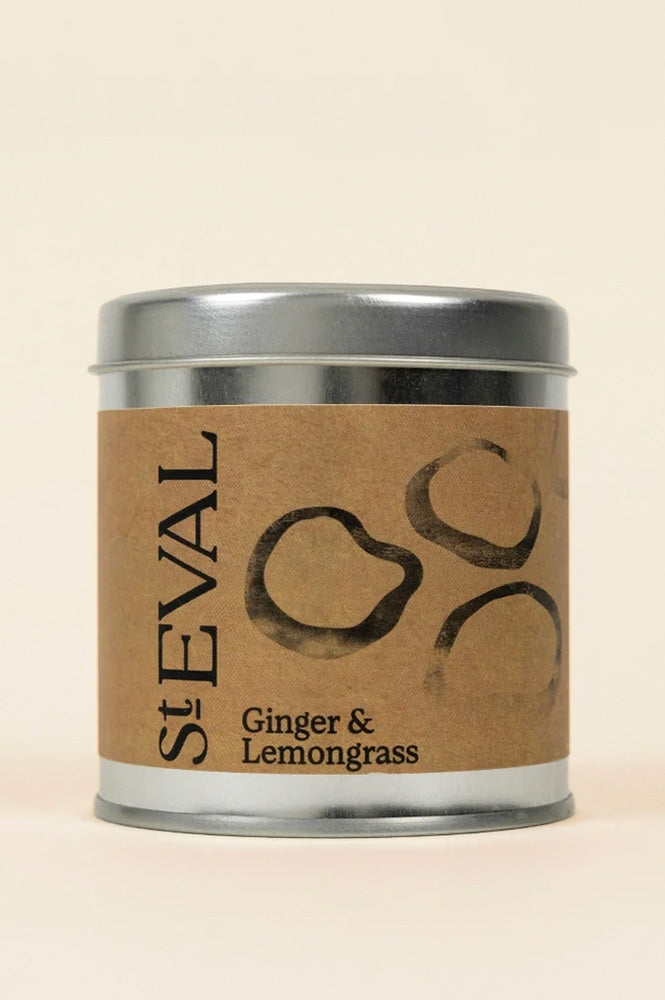 St. Eval Ginger & Lemongrass Scented Tin Candle