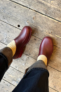 Méduse Gardana Hemp Bordeaux Clogs