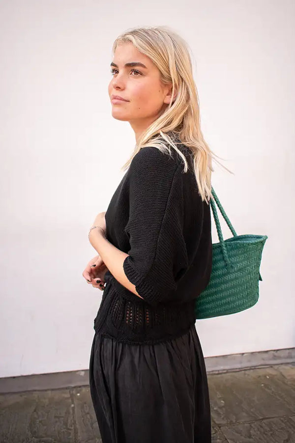 Project AJ117 Vinnie Black Cardigan - The Mercantile London