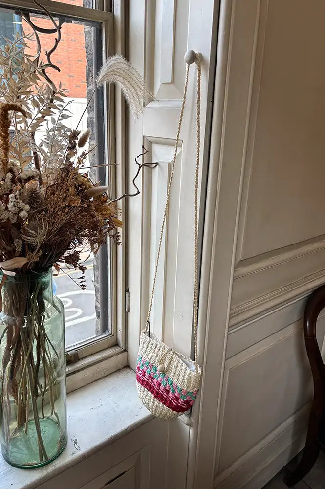Charlie Joe Egel Woven Wicker Bag - The Mercantile London