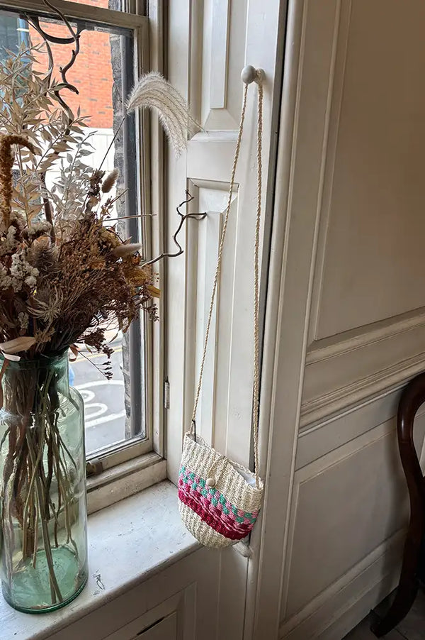 Charlie Joe Egel Woven Wicker Bag - The Mercantile London