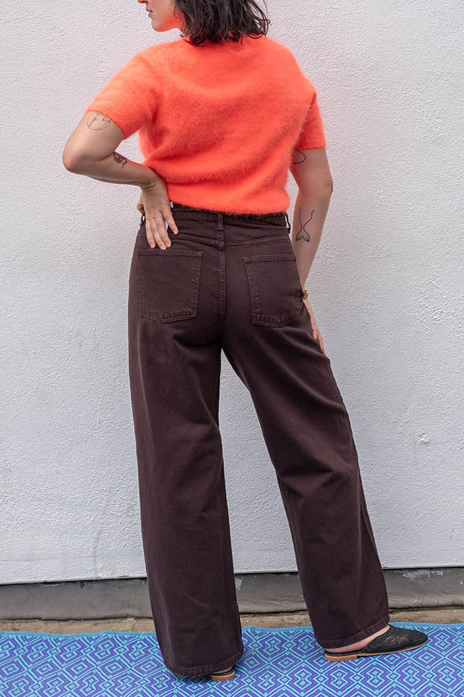 Numph Brooklyn Black Coffee Jeans - The Mercantile London