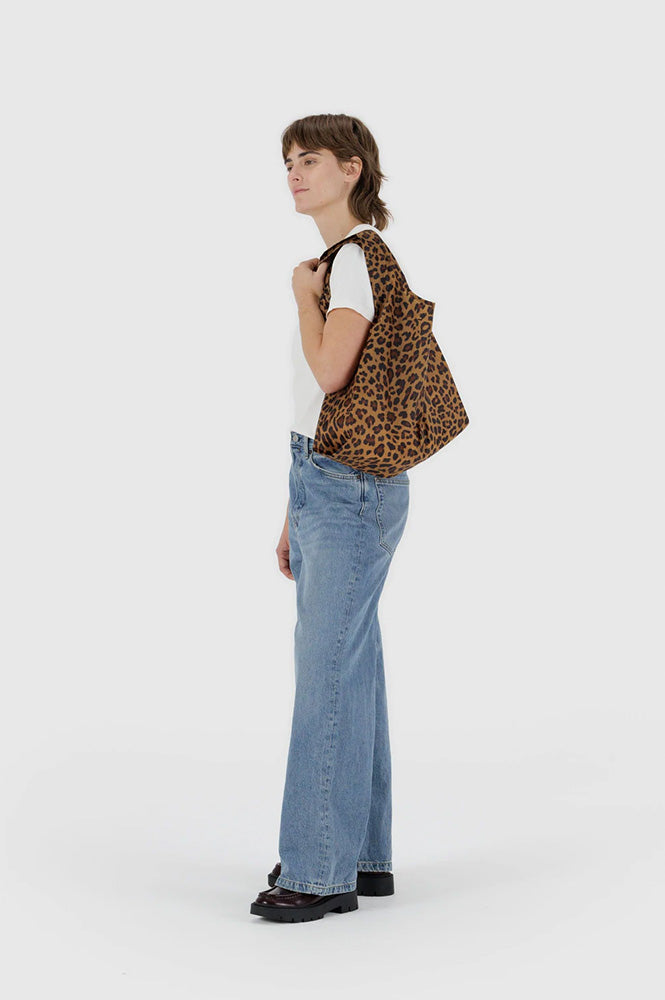 Baggu Standard Reusable Leopard Bag