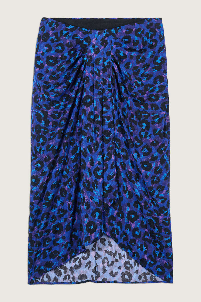 Ba&sh Lysto Blue Skirt - The Mercantile London
