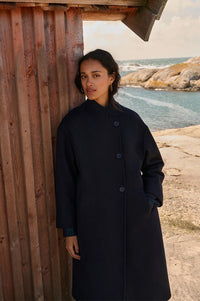 By-Bar Macy Midnight Coat - The Mercantile London