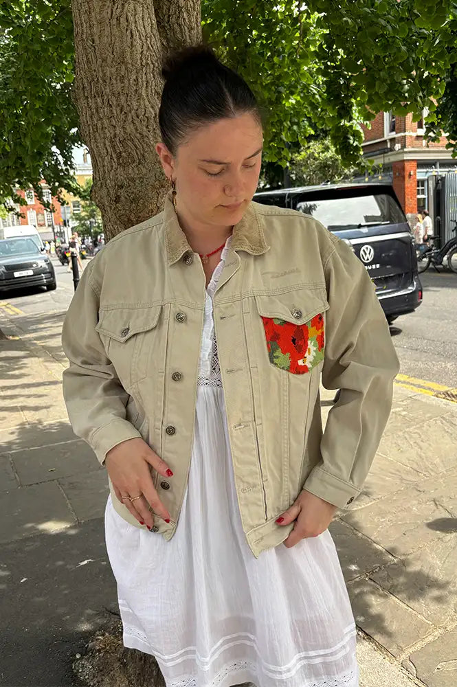 Frankie. Sand Poppy S / M Jacket