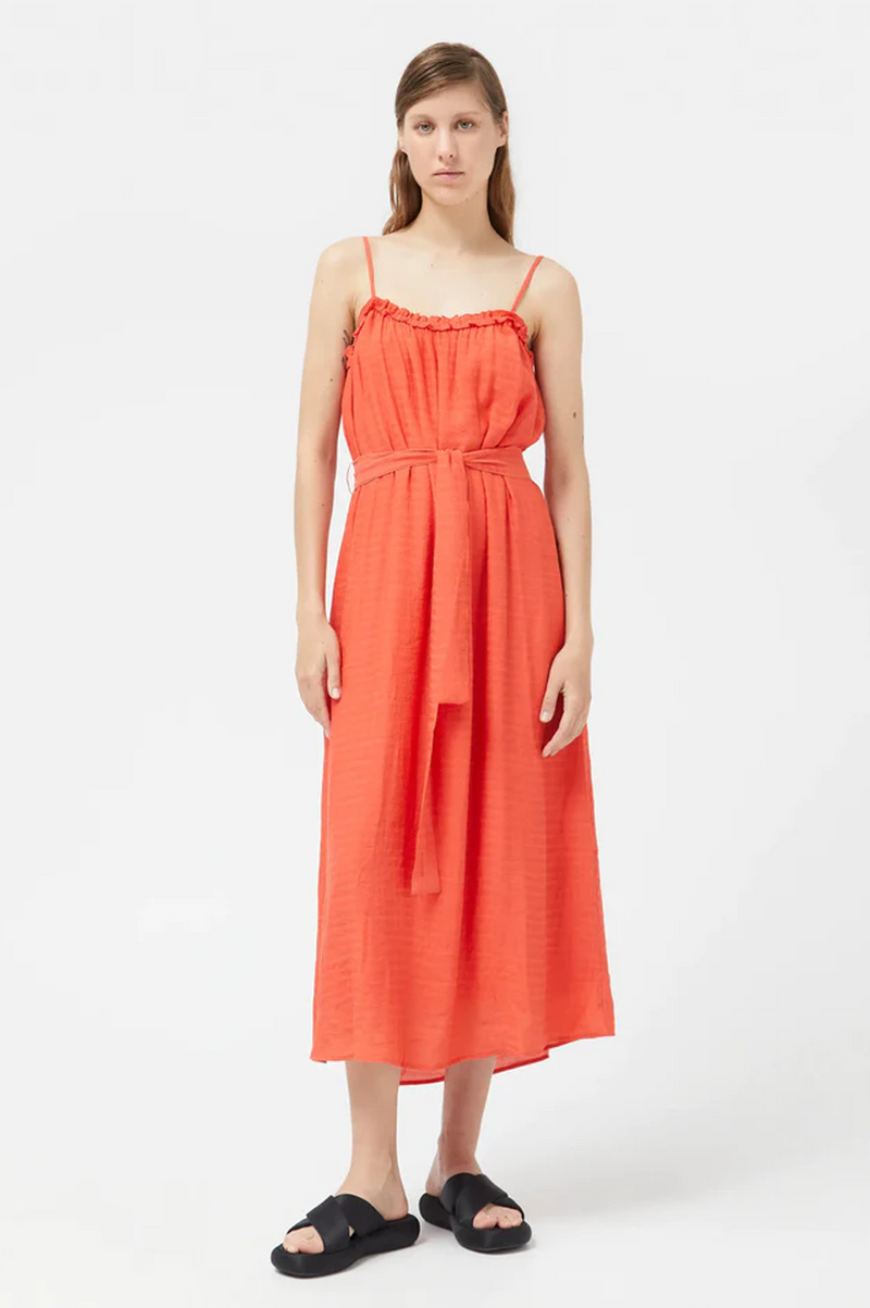 Compania Fantastica Long Orange Strap Dress - The Mercantile London
