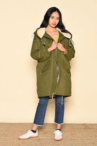 Orfeo Billy Khaki Parka - The Mercantile London