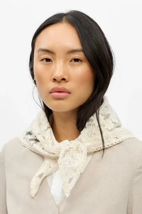 Object Alice Cream Lace Scarf