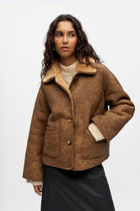 Object Sharri Reversible Teddy Jacket - The Mercantile London