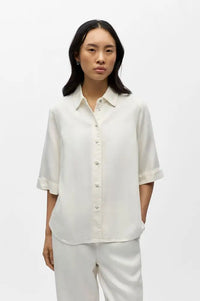 Object Frame Cloud Dancer Denim Shirt - The Mercantile London