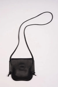 Kate Sheridan Mini Black Ribbon Bag