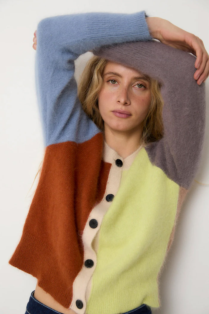 Sophie + Lucie Nagoya Caramel Knitted Cardigan - The Mercantile London