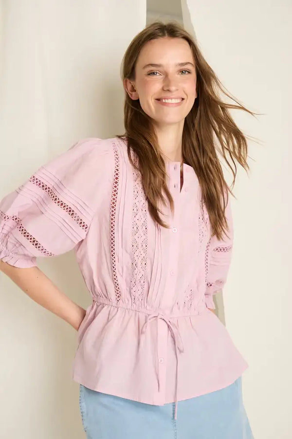 Atelier Rêve Bella Dawn Pink Blouse - The Mercantile London