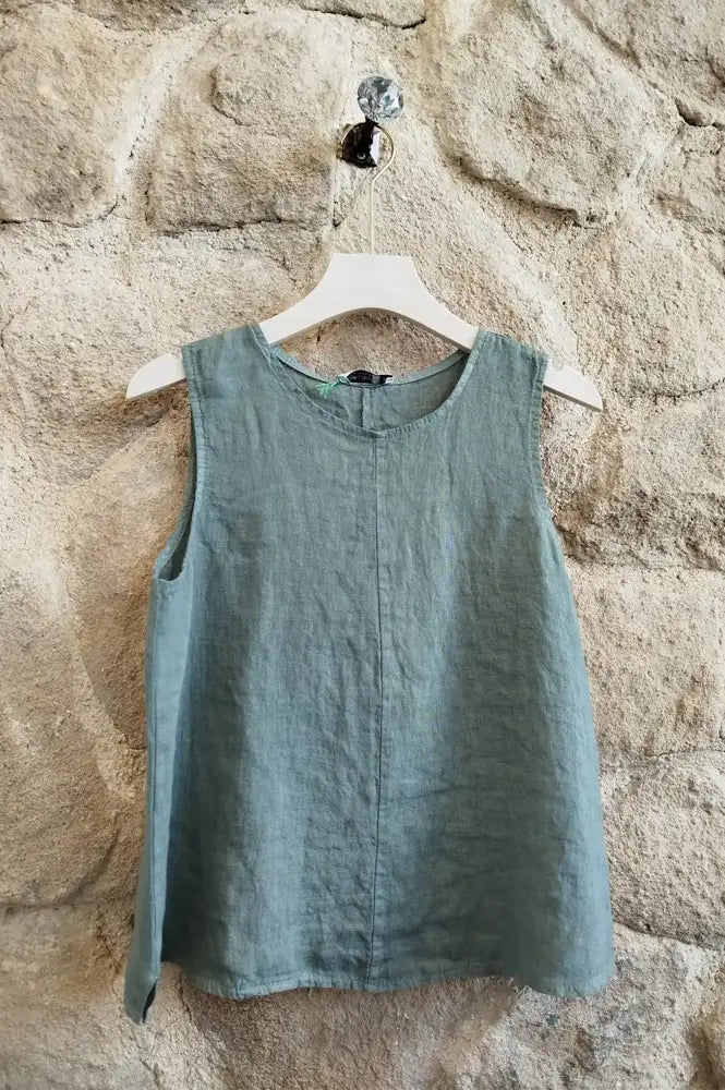 Linen & More Khaki Top