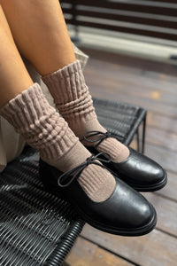 Le Bon Shoppe Mocha Mousse Ballet Socks