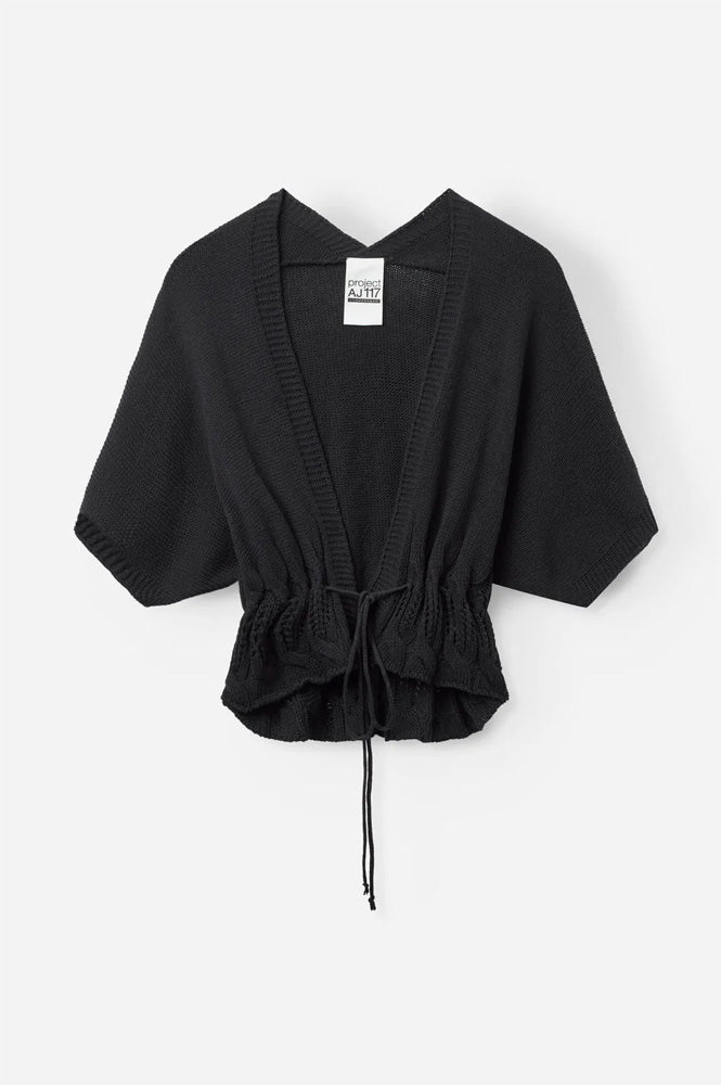 Project AJ117 Vinnie Black Cardigan - The Mercantile London