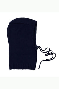 Somerville Black Cashmere Drawstring Hood