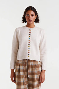 Compania Fantastica Button Detailed Cardigan - The Mercantile London