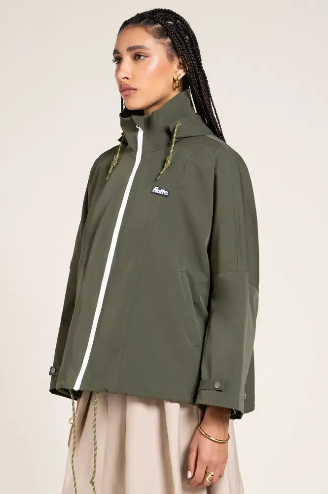 Flotte Lourmel Khaki Raincoat - The Mercantile London