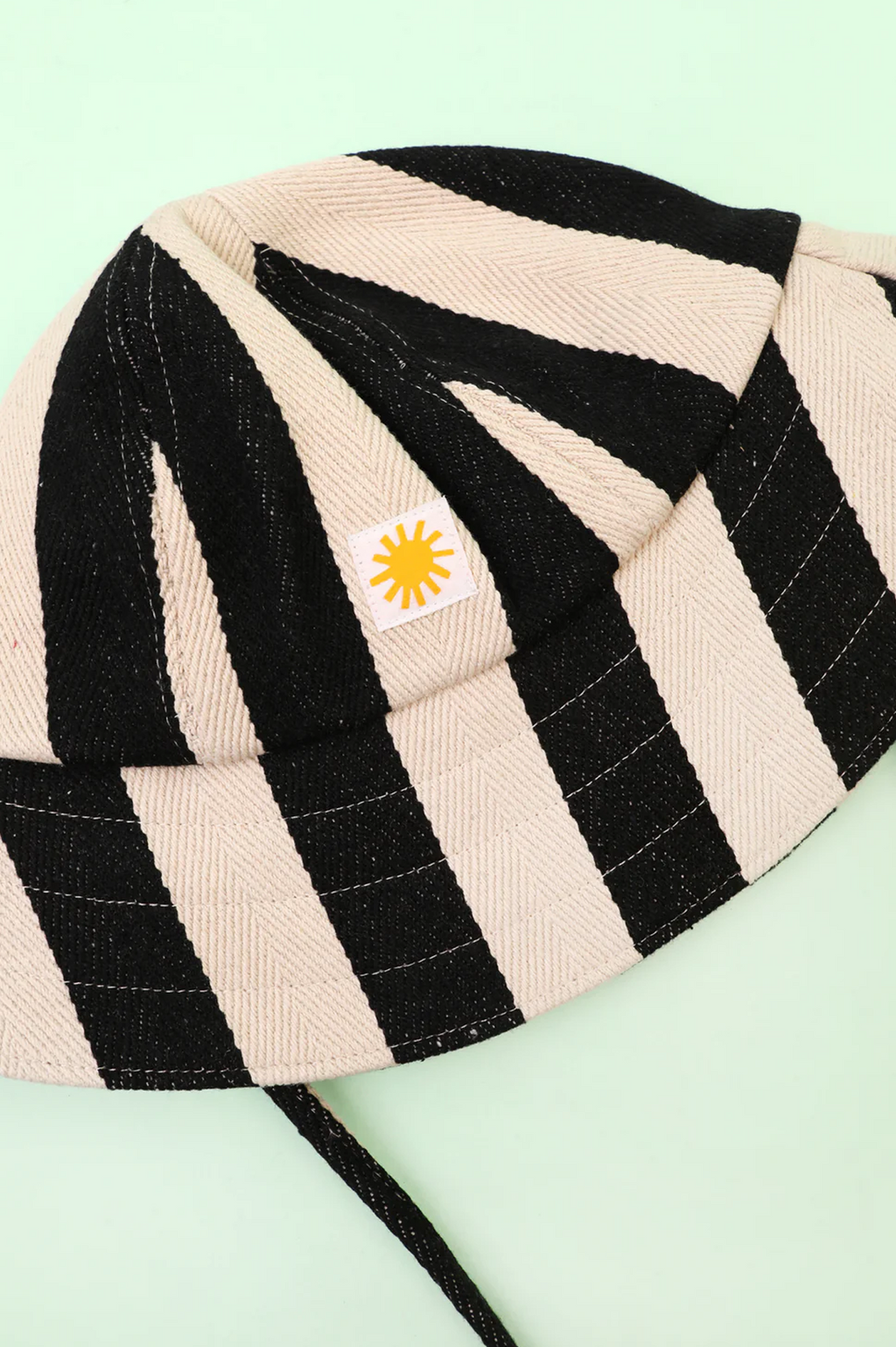 L.F. Markey Lyon Black Stripe Sun Hat