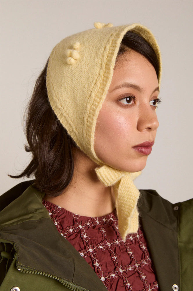 Damson Madder Butter Mini Bonnet - The Mercantile London