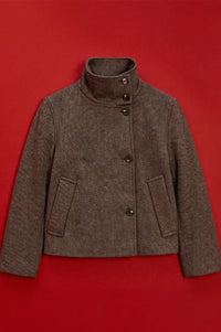 Object Riki Morel Grey Short Jacket