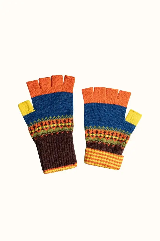 Eribé Alloa Ebony Fingerless Gloves