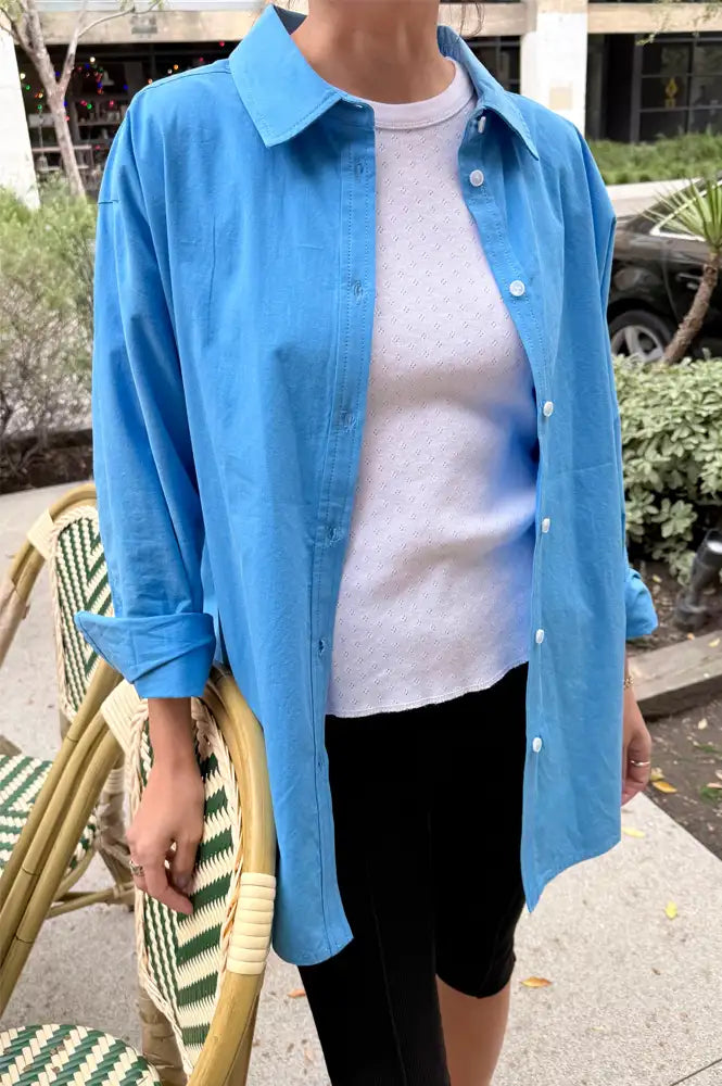 Le Bon Shoppe Owen Lake Blue Shirt