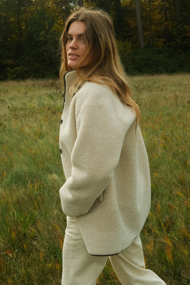 Yerse Marnie Ecru Coat