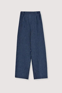 The New Society Jasmine Midnight Check Trousers - The Mercantile London